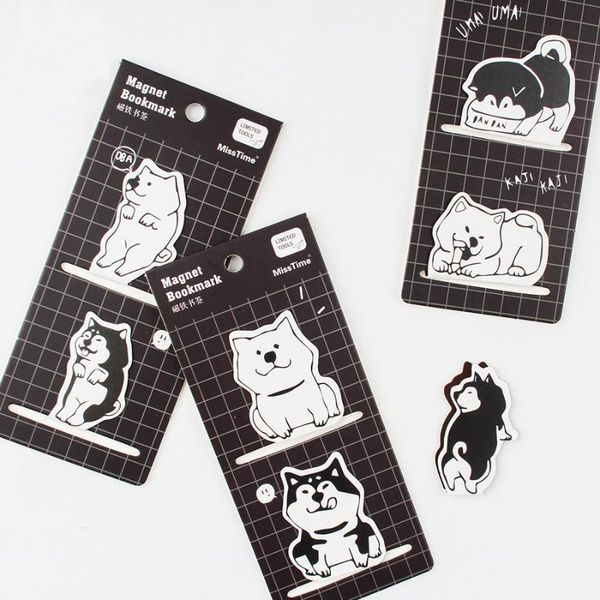bookmark 4pcs little shiba lnu's daily life magnetic paperclip bookmarks for book marker gift stationery office school supplies h6166
bookmark 4pcs little shiba lnu's daily life magnetic paperclip bookmarks for book marker gift stationery office school supplies h6166