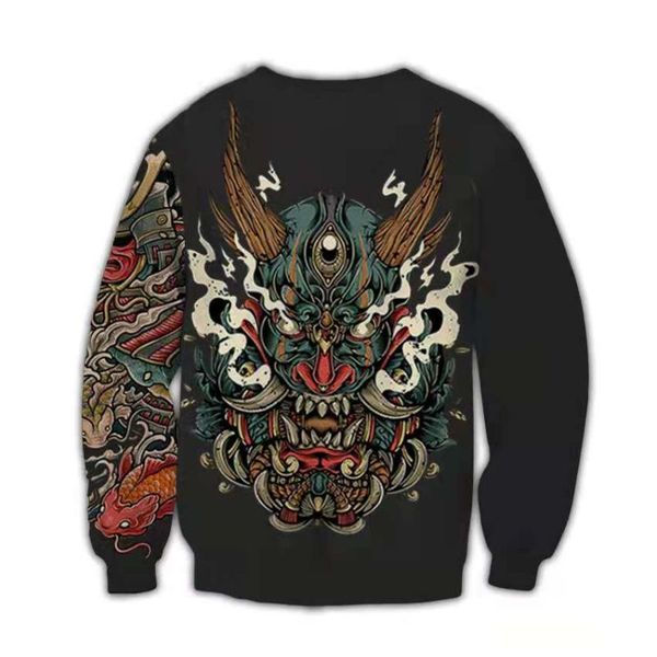 evil dragon head pattern men's 3d printing hoodie visual impact party punk gothic round neck american sweatshirt hoodie, Black
evil dragon head pattern men's 3d printing hoodie visual impact party punk gothic round neck american sweatshirt hoodie, Black