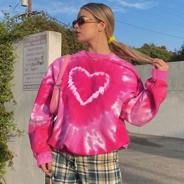 women's hoodies & sweatshirts american clothing gothic pink love tie-dye long sleeve o-neck hooded sweatshirt streetwear winter y2k har, Black
women's hoodies & sweatshirts american clothing gothic pink love tie-dye long sleeve o-neck hooded sweatshirt streetwear winter y2k har, Black