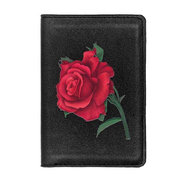 card holders cute charm rose flower printing passport cover holder id case travel leather wallet, Brown;gray
card holders cute charm rose flower printing passport cover holder id case travel leather wallet, Brown;gray