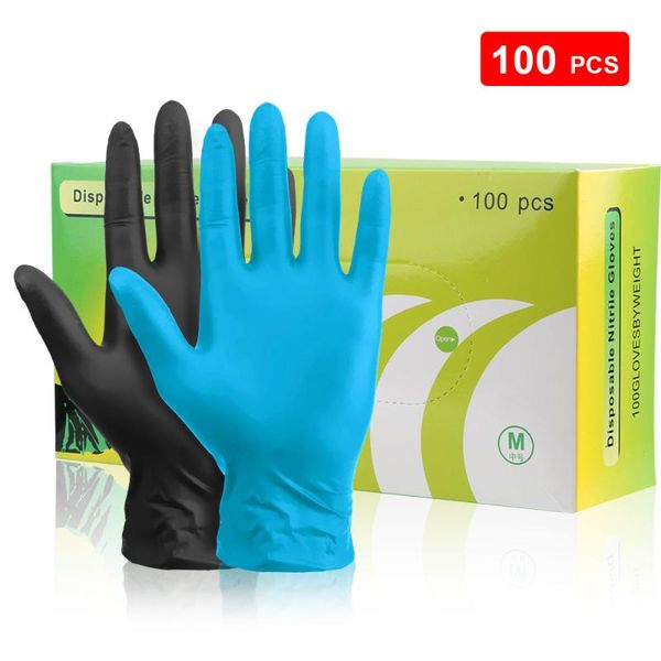 disposable gloves 100 piece/set thicken non-slip waterproof nitrile garden / kitchen/ dishwashing latex glove
disposable gloves 100 piece/set thicken non-slip waterproof nitrile garden / kitchen/ dishwashing latex glove