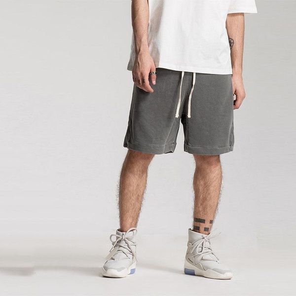 men's shorts summer mens fashion vintage loose fit washed bottom, White;black
men's shorts summer mens fashion vintage loose fit washed bottom, White;black