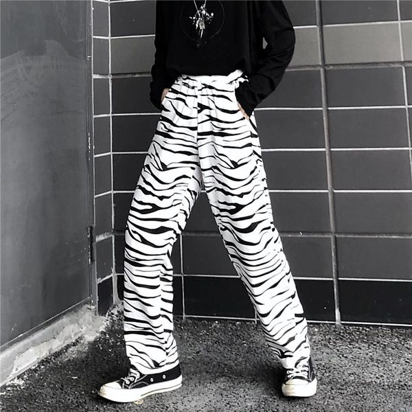 zebra animal print elegant pants capris harajuku elastic waist trousers ladies casual office women streetwear 2021 women's &, Black;white
zebra animal print elegant pants capris harajuku elastic waist trousers ladies casual office women streetwear 2021 women's &, Black;white