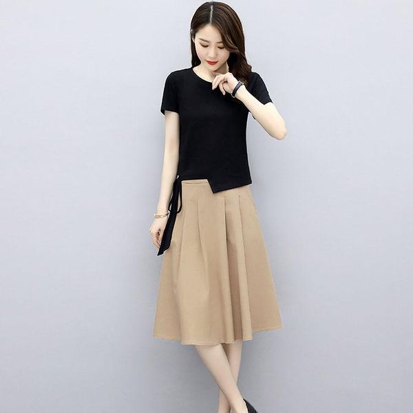 two piece dress korean style women suits skirts and blouse skirt set ensemble femme survetement women's summer suit clothes, White
two piece dress korean style women suits skirts and blouse skirt set ensemble femme survetement women's summer suit clothes, White