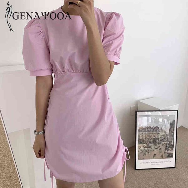 genayooa summer korean solid hollow out casual dress for women drawstring a line above knee vestido mujer fashion 210417, Black;gray
genayooa summer korean solid hollow out casual dress for women drawstring a line above knee vestido mujer fashion 210417, Black;gray