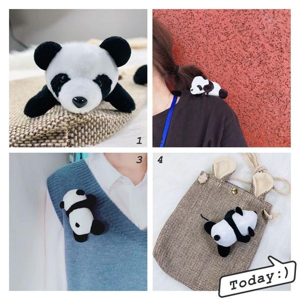 Pins, Brooches Design Plush Doll Panda Brooch Cute Trend Wild Scarf Buckle Pins And Gifts For Lover Couple Coat Accessories, Gray
Pins, Brooches Design Plush Doll Panda Brooch Cute Trend Wild Scarf Buckle Pins And Gifts For Lover Couple Coat Accessories, Gray
