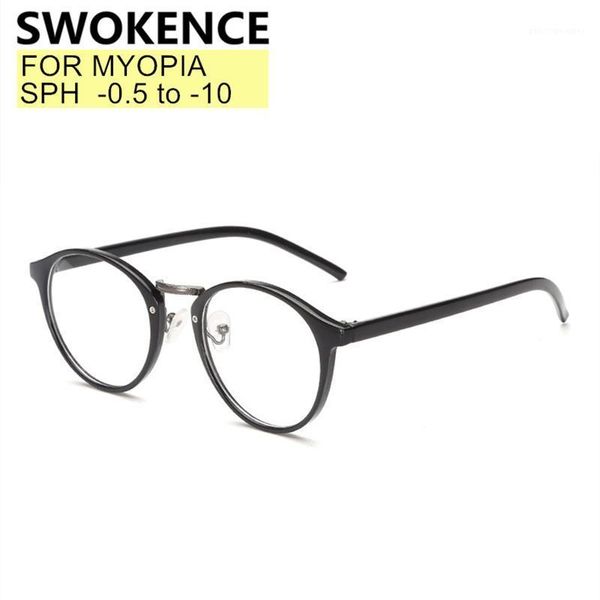 prescription -0.5 to -10 round frame myopia glasses women men elegant customizable spectacles for nearsighted f116 sunglasses, White;black
prescription -0.5 to -10 round frame myopia glasses women men elegant customizable spectacles for nearsighted f116 sunglasses, White;black