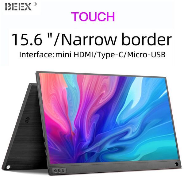 monitors 15.6 inch portable pc touch screen 1080p hd monitor ps4 switch typc-c /usb mini narrow border
monitors 15.6 inch portable pc touch screen 1080p hd monitor ps4 switch typc-c /usb mini narrow border