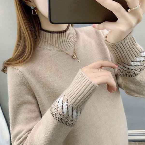 women's sweaters women oversize basic knitted turtleneck 2021 arrivalsweater female solid collar pullovers warm sweater, White;black
women's sweaters women oversize basic knitted turtleneck 2021 arrivalsweater female solid collar pullovers warm sweater, White;black