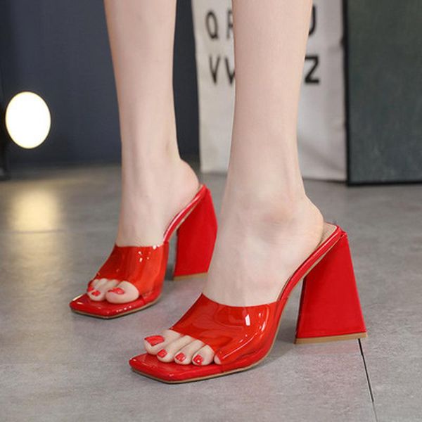 dress shoes 2021 women summer sandals slippers strange heels mules high-heeled ladies slip on party nightclub, Black
dress shoes 2021 women summer sandals slippers strange heels mules high-heeled ladies slip on party nightclub, Black