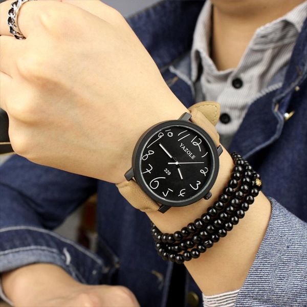 wristwatches fashion men's quartz wrist watch big dial sport casual leather watchband metal case luminous watches gift for men montre h, Slivery;brown
wristwatches fashion men's quartz wrist watch big dial sport casual leather watchband metal case luminous watches gift for men montre h, Slivery;brown