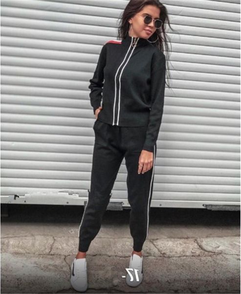 women's knit cardigan 2 piece set fashion zip casual two and pants turtleneck elastic waist average size full, White
women's knit cardigan 2 piece set fashion zip casual two and pants turtleneck elastic waist average size full, White