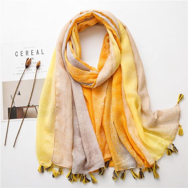 scarves ladies fashion lurex ombre tassel viscose shawl scarf women gradient wrap pashmina stole bufanda muslim hijab snood, Blue;gray
scarves ladies fashion lurex ombre tassel viscose shawl scarf women gradient wrap pashmina stole bufanda muslim hijab snood, Blue;gray