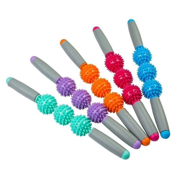 muscle massage roller yoga stick gym body relaxation tool 3-point pointed head block fitness balls
muscle massage roller yoga stick gym body relaxation tool 3-point pointed head block fitness balls