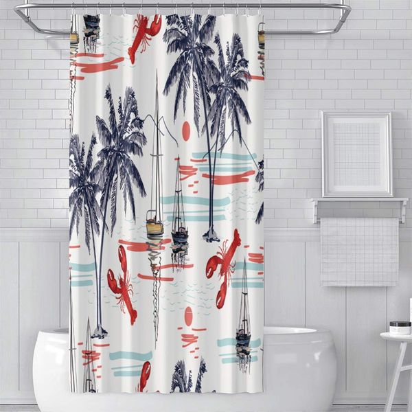 shower curtain 36x72 inch tropical coconut palm trees sailboat sun mountaines lobsters the summer beach bathroom waterproof
shower curtain 36x72 inch tropical coconut palm trees sailboat sun mountaines lobsters the summer beach bathroom waterproof