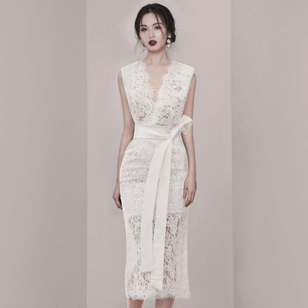 casual dresses summer women party floral lace sashes sleeveless midi v neckline lady fashion slim y9r7, Black;gray
casual dresses summer women party floral lace sashes sleeveless midi v neckline lady fashion slim y9r7, Black;gray