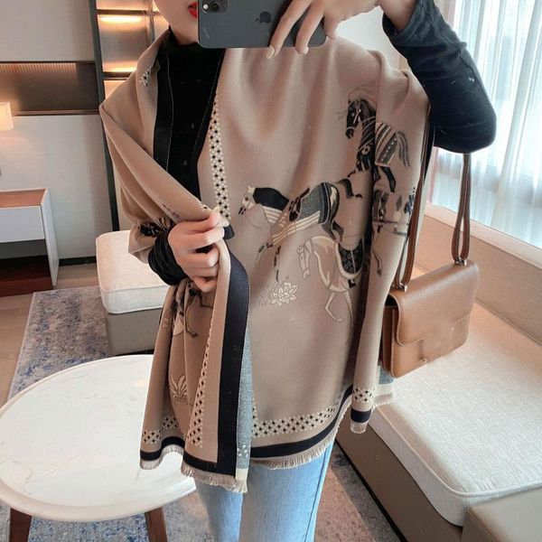 scarves 2021 cashmere scarf winter women shawls warm blanket wraps female foulard bandana fashion lady pashmina scarfs, Blue;gray
scarves 2021 cashmere scarf winter women shawls warm blanket wraps female foulard bandana fashion lady pashmina scarfs, Blue;gray