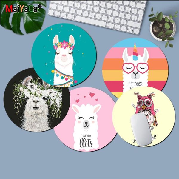 mouse pads & wrist rests maiyaca lama llama alpacas animal customized lapgaming round pad anti-slip pc mice mat mousepad
mouse pads & wrist rests maiyaca lama llama alpacas animal customized lapgaming round pad anti-slip pc mice mat mousepad