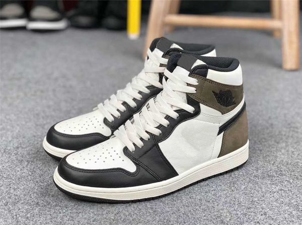 authentic 1 dark mocha sail black men women athletic shoes 555088-105 sports sneakers with box, White;red
authentic 1 dark mocha sail black men women athletic shoes 555088-105 sports sneakers with box, White;red