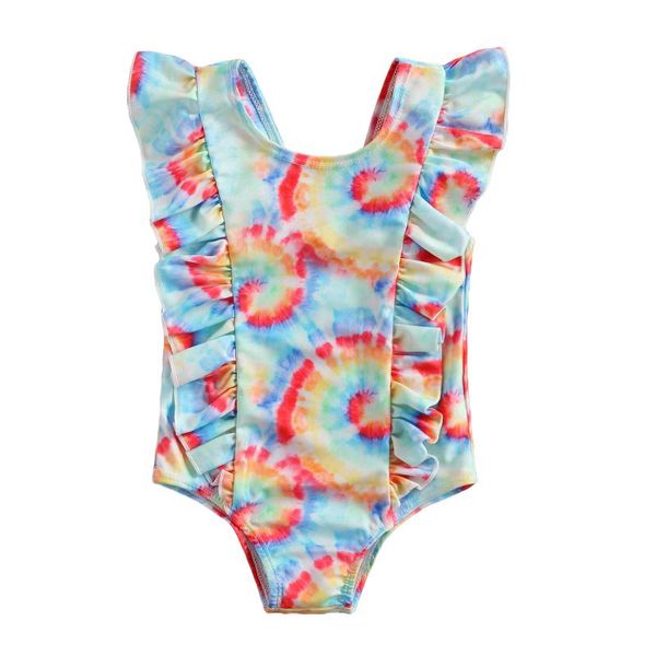 summer toddler infant 1pcs swimsuit baby girls tie-dye print sleeve round neck ruffle swimwear kids beachwear one-pieces, Black
summer toddler infant 1pcs swimsuit baby girls tie-dye print sleeve round neck ruffle swimwear kids beachwear one-pieces, Black