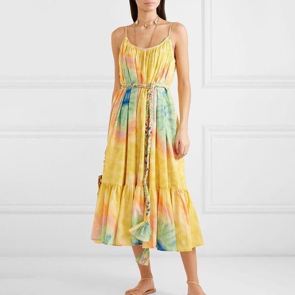 dresses for women 2021 spring waist tie-dye printing ruffled mid-length suspender holiday dress y2k summer casual, Black;gray
dresses for women 2021 spring waist tie-dye printing ruffled mid-length suspender holiday dress y2k summer casual, Black;gray