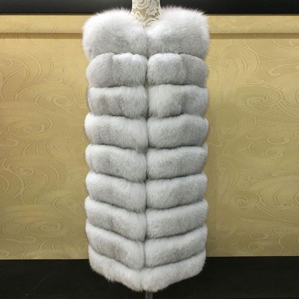 women's fur & faux 100% real vest natural whole gilet women en fourrure de renard coat plus size s-6xl, Black
women's fur & faux 100% real vest natural whole gilet women en fourrure de renard coat plus size s-6xl, Black