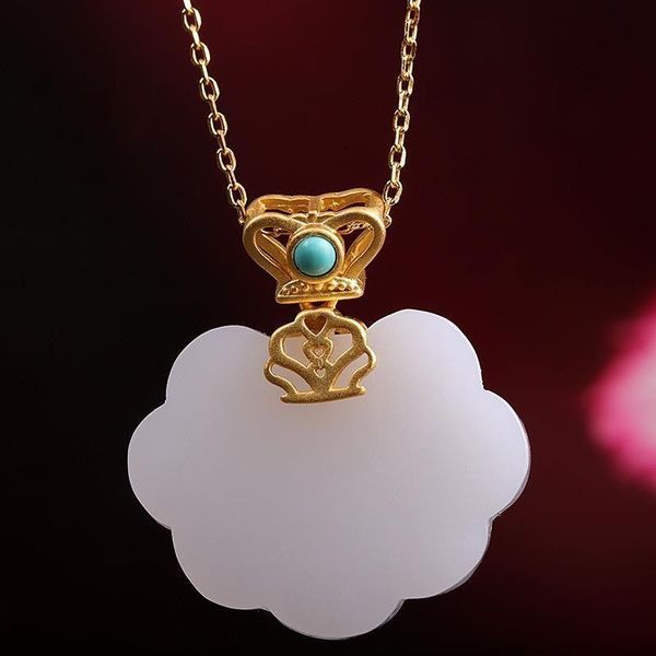 chains silver natural retro auspicious cloud pendant necklace chinese style national light luxury charm women's jewelry
chains silver natural retro auspicious cloud pendant necklace chinese style national light luxury charm women's jewelry