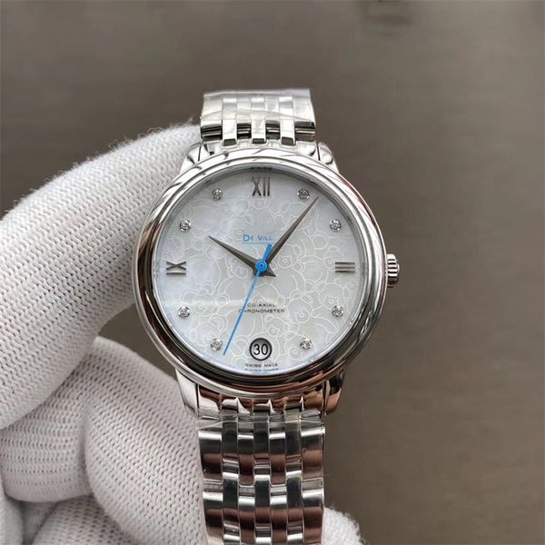 women's mechanical wrist watch, de west tiechen 8215 movement, original folding stretch buckle relief cover sapphire mirror 316 steel c, Slivery;brown
women's mechanical wrist watch, de west tiechen 8215 movement, original folding stretch buckle relief cover sapphire mirror 316 steel c, Slivery;brown
