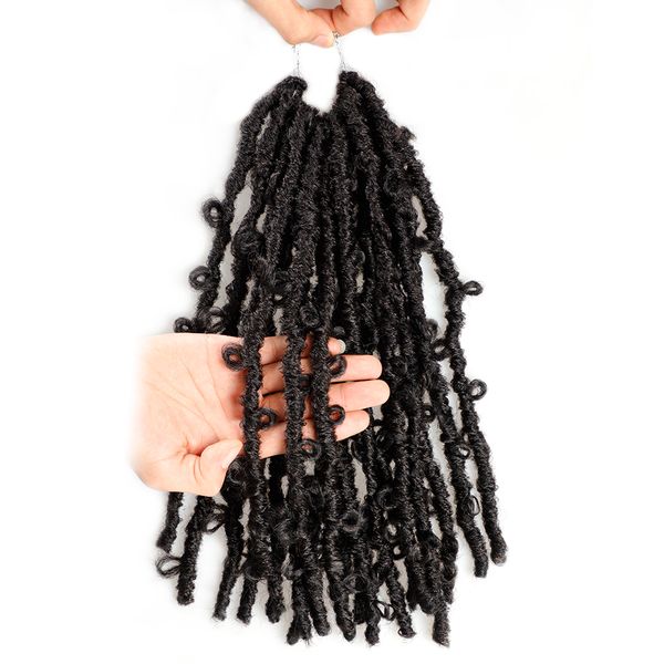 18 inch synthetic crochet braids hair extensions goddess braiding hair ombre brown faux locs curly afro curls wholesale, Black
18 inch synthetic crochet braids hair extensions goddess braiding hair ombre brown faux locs curly afro curls wholesale, Black
