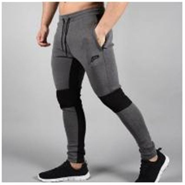 men's pants spring autumn casual slim fit patchwork elastic waist embroidery muscle pencil pants pantalon hombre wukp, Black
men's pants spring autumn casual slim fit patchwork elastic waist embroidery muscle pencil pants pantalon hombre wukp, Black