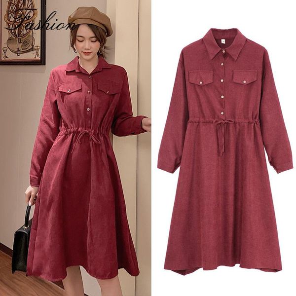 casual dresses mori girl spring autumn winter corduroy dress korean women long sleeve female vintage slim a-line vestido, Black;gray
casual dresses mori girl spring autumn winter corduroy dress korean women long sleeve female vintage slim a-line vestido, Black;gray