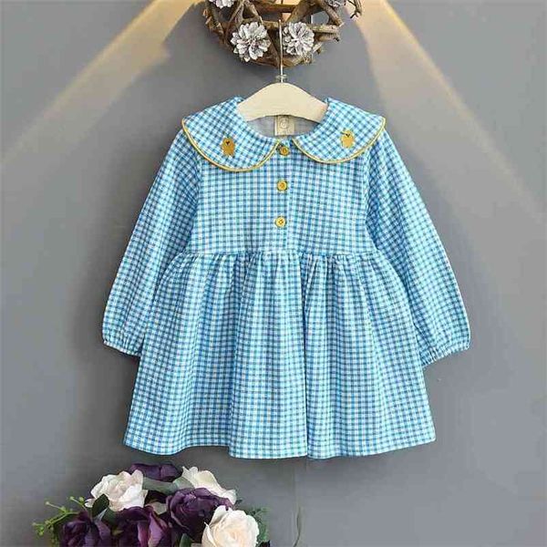 fall kids clothes plaid long sleeve princess dresses fashion embroidery little girls costume spring cute children outfit 210715, Red;yellow
fall kids clothes plaid long sleeve princess dresses fashion embroidery little girls costume spring cute children outfit 210715, Red;yellow