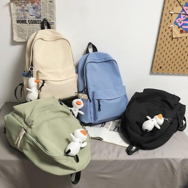 backpack fashion solid color nylon school backpacks waterproof bags for girls boys travel shoulder bag rucksack mochilas
backpack fashion solid color nylon school backpacks waterproof bags for girls boys travel shoulder bag rucksack mochilas