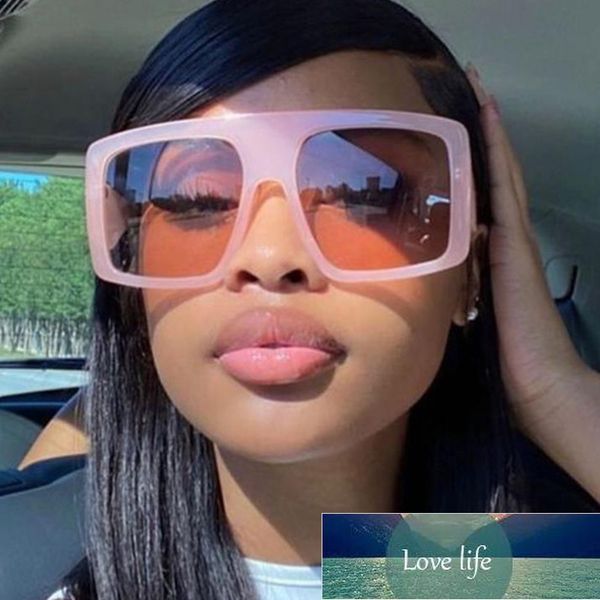 design thick frame oversized sunglasses women brand large flat sun glasses trendy square gradient lens shades uv factory price expert design, White;black
design thick frame oversized sunglasses women brand large flat sun glasses trendy square gradient lens shades uv factory price expert design, White;black