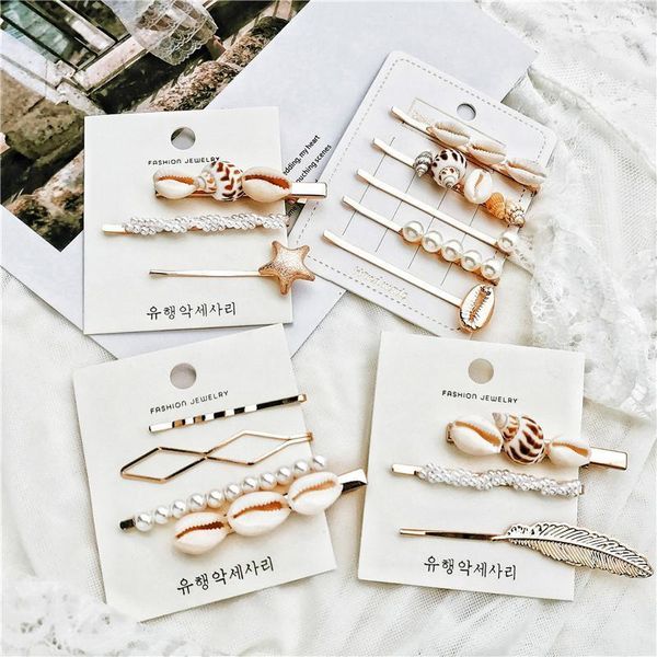 3/4/5pcs/set women shell hair clip conch cowrie pins pearl barrette hairgrips for girls sea accessories wedding1
3/4/5pcs/set women shell hair clip conch cowrie pins pearl barrette hairgrips for girls sea accessories wedding1
