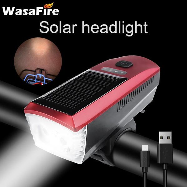 solar bike horn lights t6 led bicycle headlight 4 modes usb rechargeable cycling front head lamp safety riding
solar bike horn lights t6 led bicycle headlight 4 modes usb rechargeable cycling front head lamp safety riding