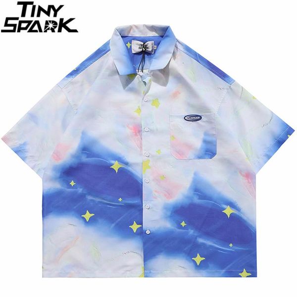 hawaiian shirt men hip hop streetwear gradient star painting print beach 2021 harajuku summer short sleeve casual men's shirts, White;black
hawaiian shirt men hip hop streetwear gradient star painting print beach 2021 harajuku summer short sleeve casual men's shirts, White;black
