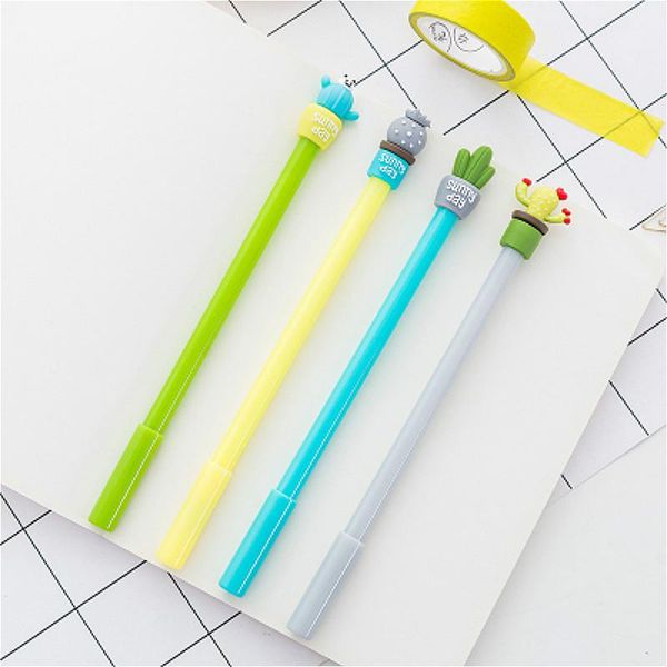 1piece cactus gel pens green plants neutral pen cute for school office writing gifts korean stationery promotional
1piece cactus gel pens green plants neutral pen cute for school office writing gifts korean stationery promotional
