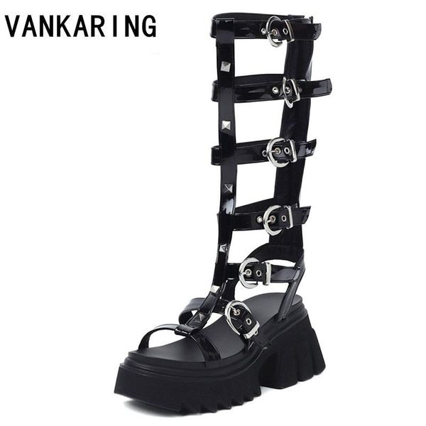 boots classic design fashion buckle roman gladiator summer sandals women knee high cut-outs black leather dress shoes woman
boots classic design fashion buckle roman gladiator summer sandals women knee high cut-outs black leather dress shoes woman