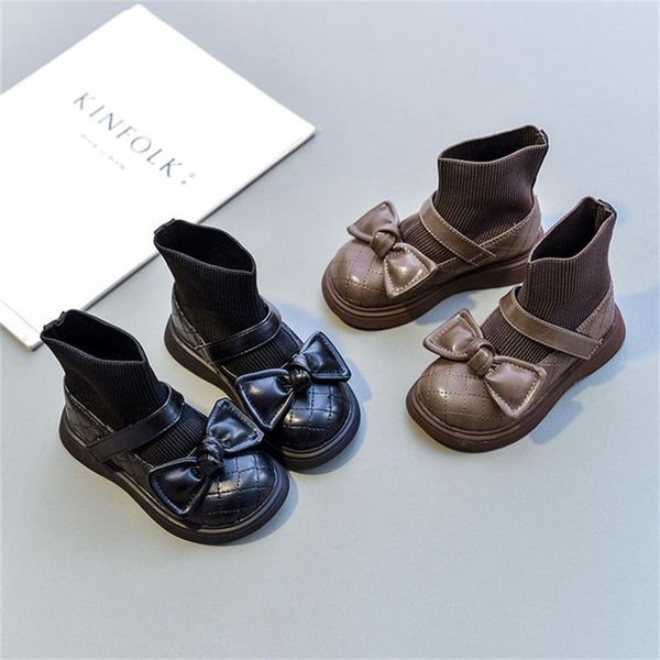 autumn girls boots princess shoes leather knit stitching cute butterfly-knot toddler fashion baby eu 15-25, Black;grey
autumn girls boots princess shoes leather knit stitching cute butterfly-knot toddler fashion baby eu 15-25, Black;grey