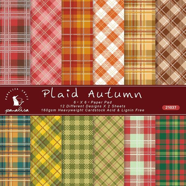 gift wrap zfparty 24pcs 6" single-side printed plaid autumn pattern creative papercraft art paper handmade scrapbooking kit set book
gift wrap zfparty 24pcs 6" single-side printed plaid autumn pattern creative papercraft art paper handmade scrapbooking kit set book