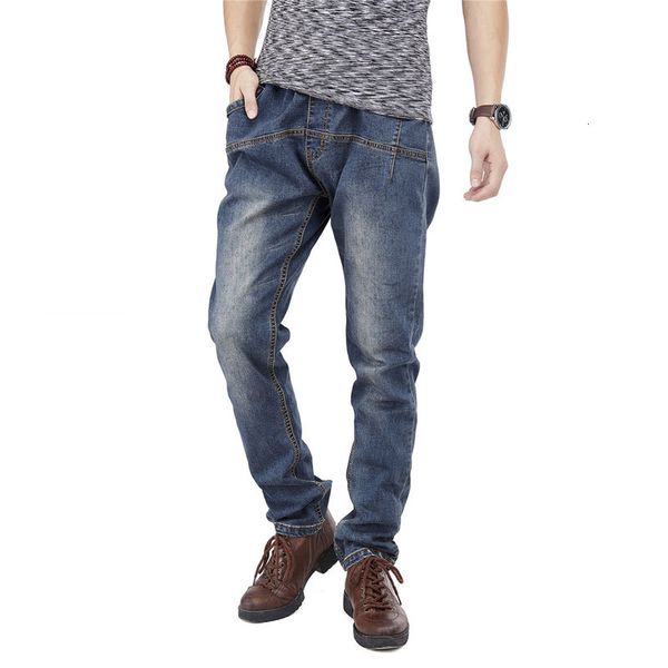 men's jeans light-colored jeans spring and summer thin section loose straight stretch elastic casual beef pants large size trouser, Blue
men's jeans light-colored jeans spring and summer thin section loose straight stretch elastic casual beef pants large size trouser, Blue