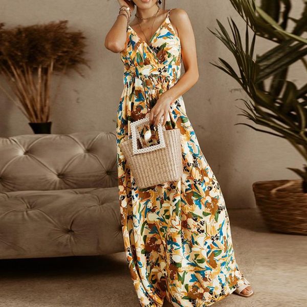 casual dresses v-neck slim elastic waist maxi dress vintage print lace-up backless long elegant halter sleeveless party women, Black;gray
casual dresses v-neck slim elastic waist maxi dress vintage print lace-up backless long elegant halter sleeveless party women, Black;gray