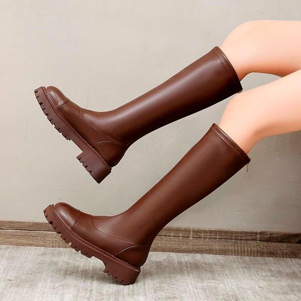 boots women long leather zipper winter shoes fashion warm knee high ytmtloy round toe square heel botines de mujer pu, Black
boots women long leather zipper winter shoes fashion warm knee high ytmtloy round toe square heel botines de mujer pu, Black