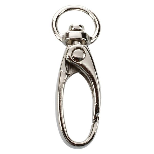 keychains 10 pcs d swivel trigger clips hooks metal key ring lobster clasps, Silver
keychains 10 pcs d swivel trigger clips hooks metal key ring lobster clasps, Silver
