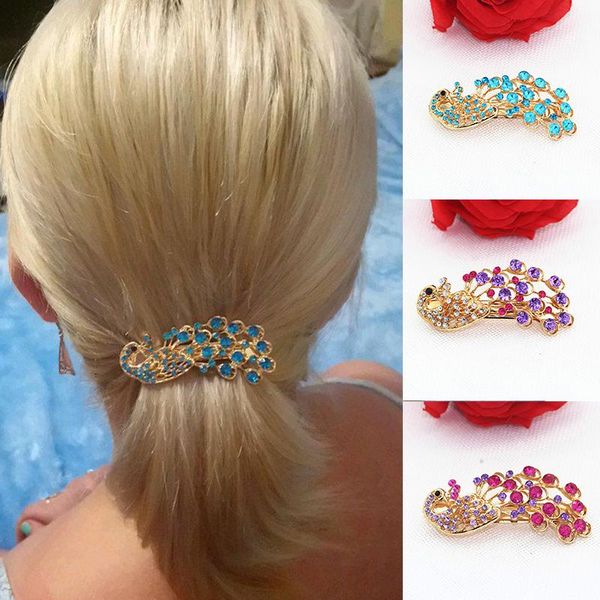 hair clips & barrettes 1pcs women peacock rhinestone clip beautiful hairpins elegant ornament headband headwear jewelry, Golden;silver
hair clips & barrettes 1pcs women peacock rhinestone clip beautiful hairpins elegant ornament headband headwear jewelry, Golden;silver