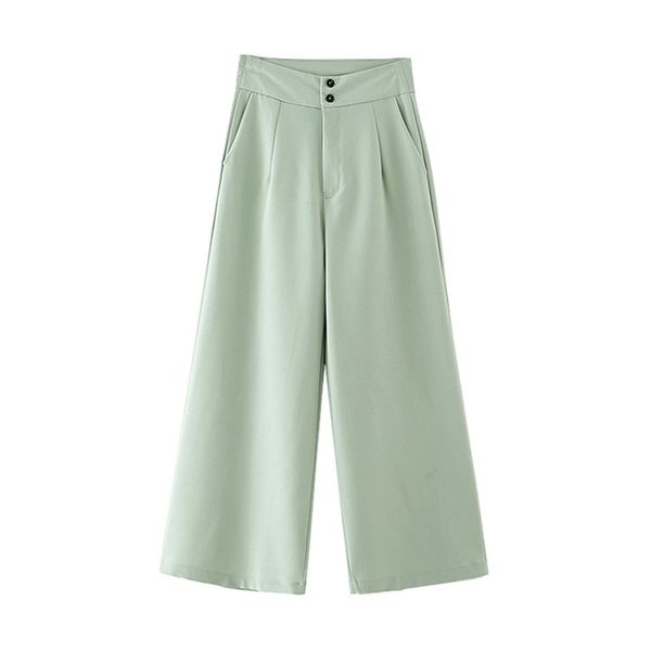 elegant women straight trousers fashion ladies stylish wide leg pants causal female solid green girl chic 210527, Black;white
elegant women straight trousers fashion ladies stylish wide leg pants causal female solid green girl chic 210527, Black;white