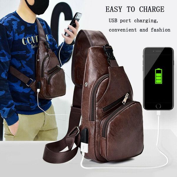 waist bags men pu leather sling chest pack crossbody sport shoulder bag + usb charging port ba
waist bags men pu leather sling chest pack crossbody sport shoulder bag + usb charging port ba