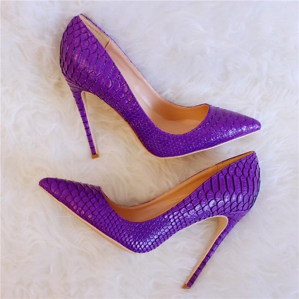 fashion women lady purple python snake leather poined toe stiletto high heel pump high-heeled shoe wedding dress shoes, Black
fashion women lady purple python snake leather poined toe stiletto high heel pump high-heeled shoe wedding dress shoes, Black