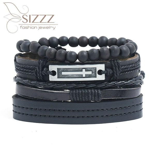 charm bracelets sizzz 2021 factory direct retro woven suit leather simple multi-layer rope cross bracelet&bangles for women/men, Golden;silver
charm bracelets sizzz 2021 factory direct retro woven suit leather simple multi-layer rope cross bracelet&bangles for women/men, Golden;silver